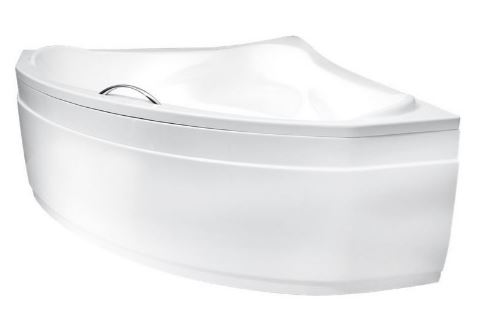 BAIGNOIRE D'ANGLE EWA 134 X 134 X 57,5 CM AVEC TABLIER_1