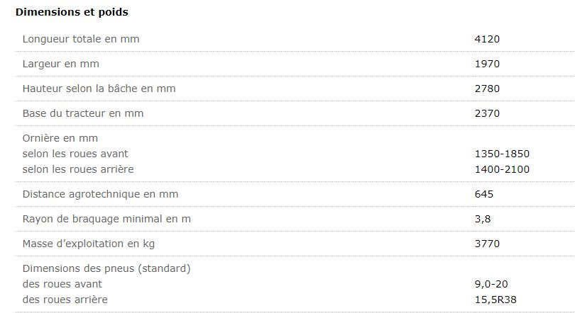 Belarus 80.1 - Tracteur agricole MTZ Belarus - Diesel 60 kW (81 CV) - Modèle D-243_1