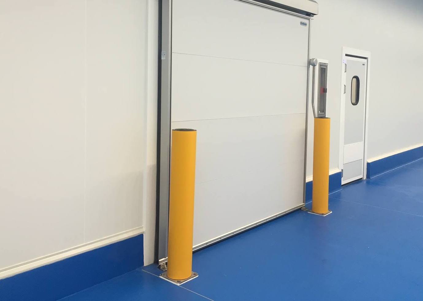 Borne bollard - Absorption des chocs - Diamètre 190 mm - Hauteur personnalisable 835 à 1200 mm - Fourreau rotatif breveté A-Safe_1