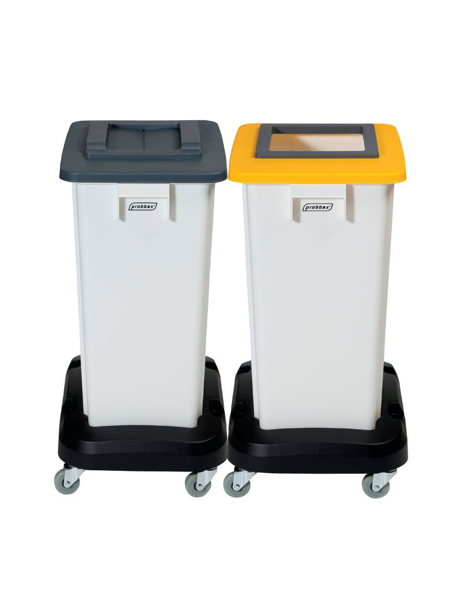 Collecteurs de déchets - Poubelle tri sélectif modulable Mix & Match intérieur - Bacs de 40, 60 ou 80L - 7 coloris_1