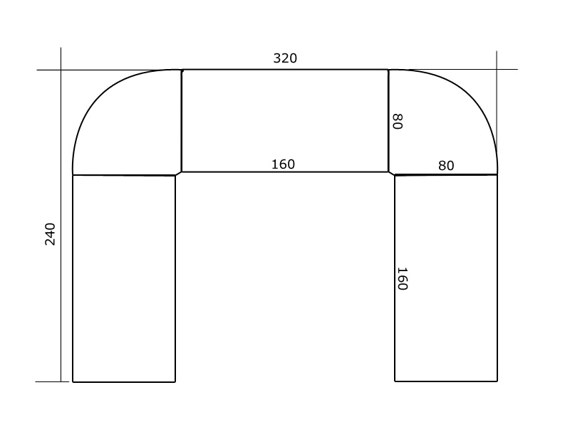 Table de conférence Klen ouverte - bois mélaminé anti-rayures et antireflets - 8 à 12 personnes_1