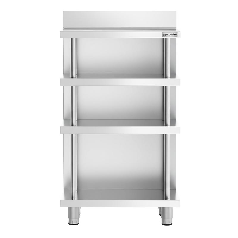Table de travail de bar inox - 600 x 600 mm_1