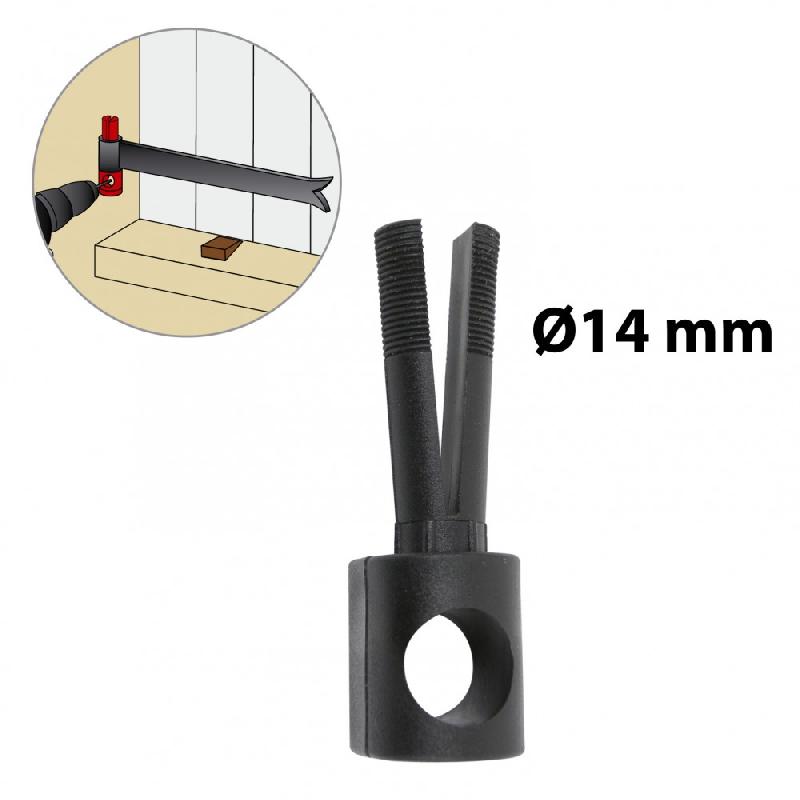 Gabarit de perçage composite plastifié - H.80 x L.25 x P.25 mm - Marque AFBAT - Fabrication française et Union Européenne_1