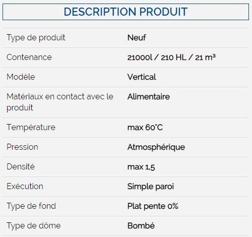Laf002125p0 - Cuve engrais liquides Sodipia - Capacité 21000L - Inox 316L avec équipements standards et options_1