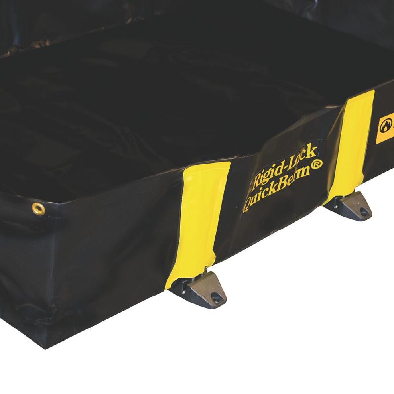 Bac de rétention souple fûts et IBC Rigid-Lock QuickBerm Justrite - 122 x 183 x 30cm_1