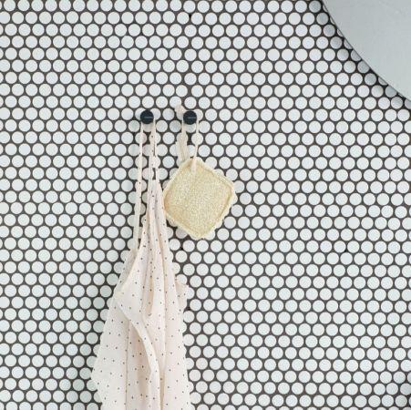 Crochets à serviettes MindSet - Lot de 2 - Mineral Infinite Grey - Aluminium - Brabantia - Supporte jusqu'à 2 kg_1