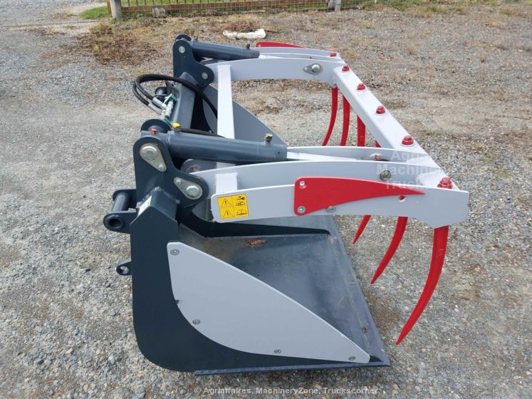 Godet grappin crocodile EURO/MAILLEUX - Sonarol Multibenne BMS LK SNR 1500 - Largeur 1500 mm, 2 vérins hydrauliques_1