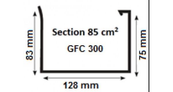 Profileuse carrée 300 - Entraînement polyuréthane - Guillotine à chaîne - GMK300IRC_1