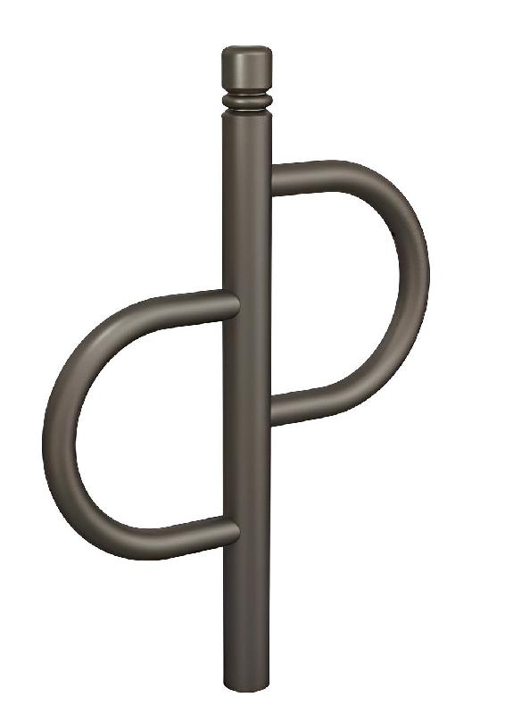 Appui Vélo Province - Hauteur 870 mm - Largeur 505 mm - Galvanisé ou Peint sur Galva_1