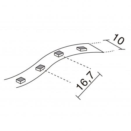Bande LED - LED Strip in - LED SMD 14.40W/m - Extérieur et Intérieur - IP20/IP30 - Classe III_1
