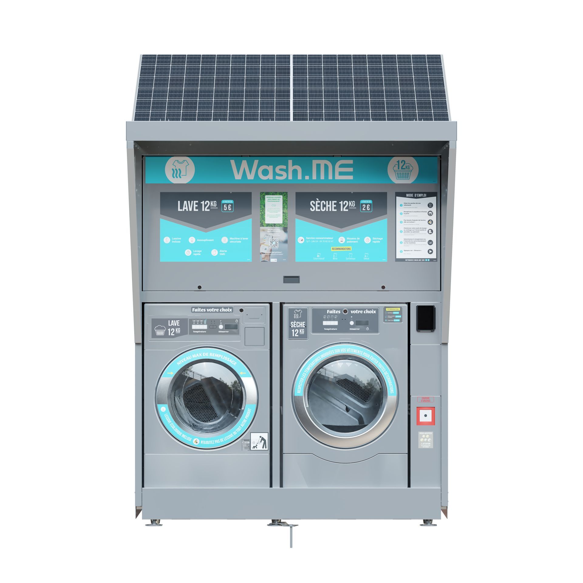 Flex Outdoor PMR - Laverie automatique extérieur en libre-service_1