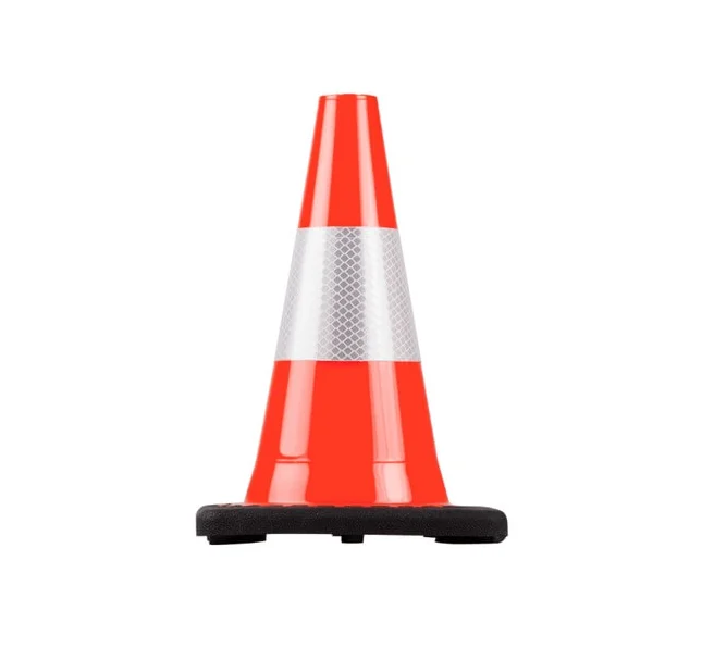Petit cône de chantier 30 cm rétro classe 2_1