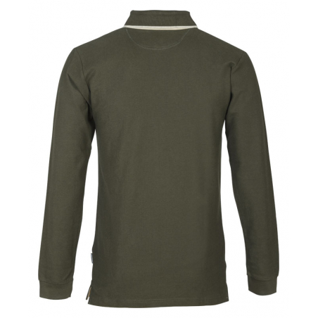 Polo de chasse à manches longues - Percussion 15117 - 100% coton piqué 280 g/m²_1