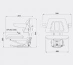 Siège tracteur agricole spa 63_1
