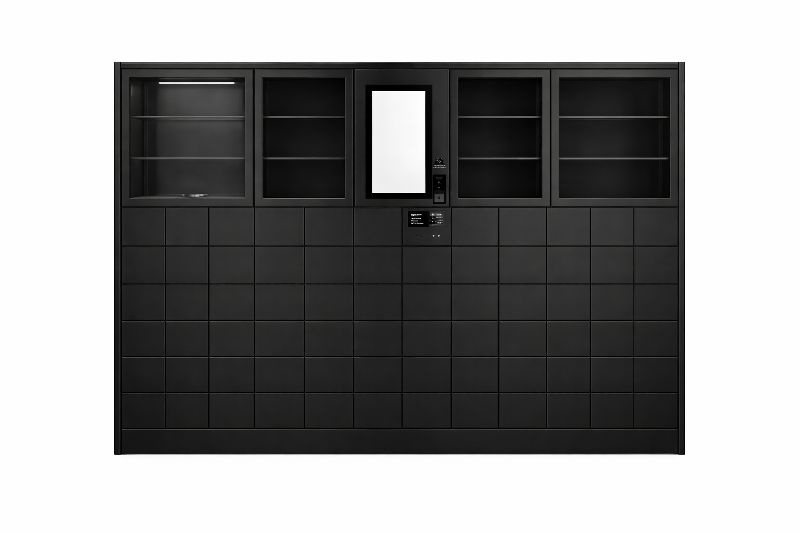 Tambour de retrait des commandes de boissons intelligentes - Système autonome sécurisé pour restaurants à service rapide_1