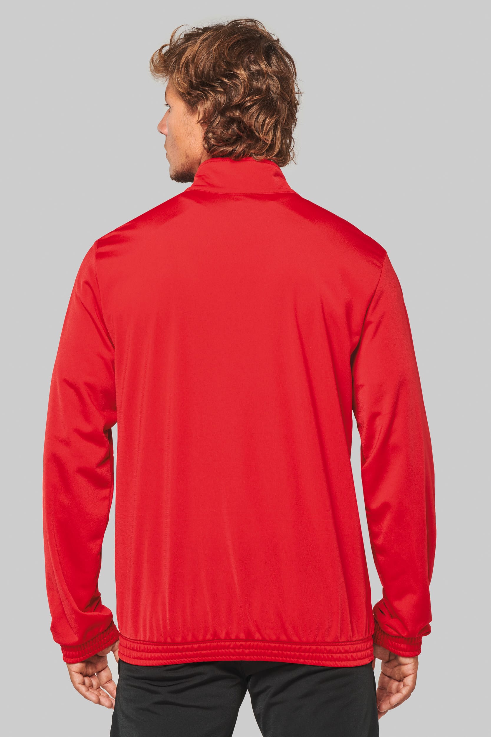 Veste de survêtement unisexe - Réf: PA347 - PROACT - 100% polyester tricot - Coupe ajustée moderne_1