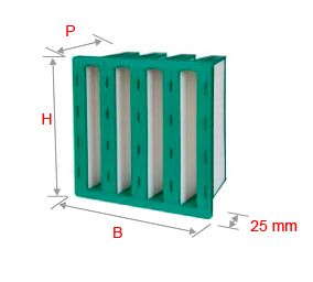 Multiven es - filtre compact de ventilation - haute efficacité énergétique A+ - mves242412f9_1