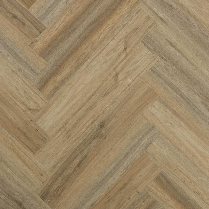 Wallart planches d'aspect de bois chêne naturel marron latte 432694_1