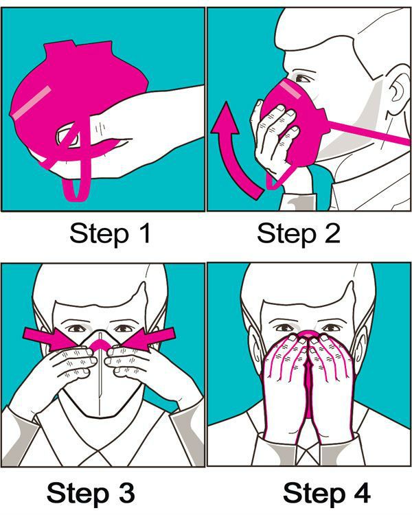 8265 - Masque FFP2 avec soupape - Suzhou Sanical Protection Product Manufacturing Co. Ltd - Respirateur Benehal CE plié plat_1