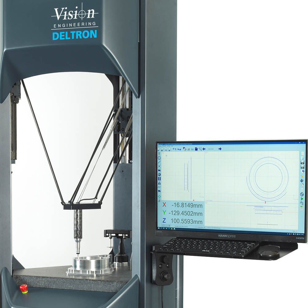 Machine de mesure de coordonnées CNC Deltron - résolution des encodeurs 0,1 μm - compacte et précise_1