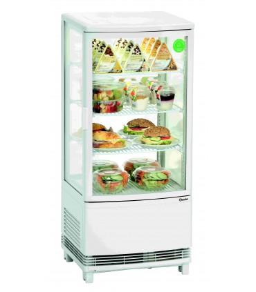 Mini vitrine réfrigérée 86 l, pour chr, traiteurs, boulangeries, pâtisseries et chocolateries - professionnelle bartscher,_1