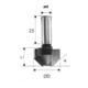 750 - Fraise à plaquette Neumann - diamètre 6 - carbure HW - finition des champs - 750240706_1