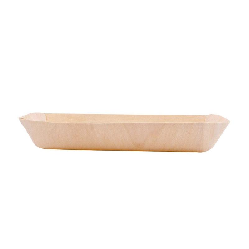 Barquette en bois de peuplier 19,5x7,5x2,7cm - par 50_1