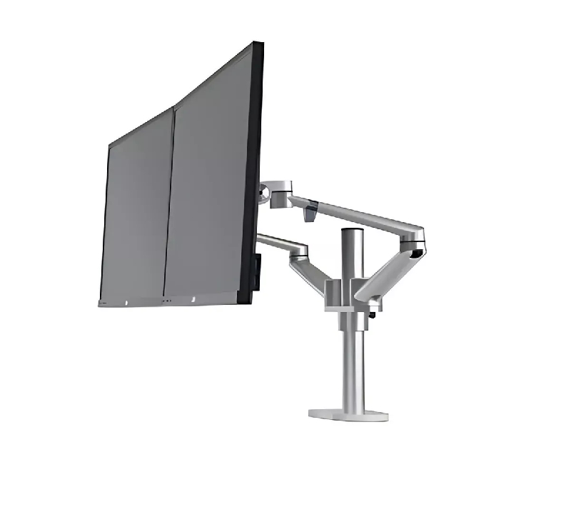 Bras articulé écran double fixe métal SAMY_1