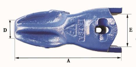 Dents de godet Fastkey FK7 SA - Poids 8.40 kg - Dimensions 295x123x12x52x86 mm_1