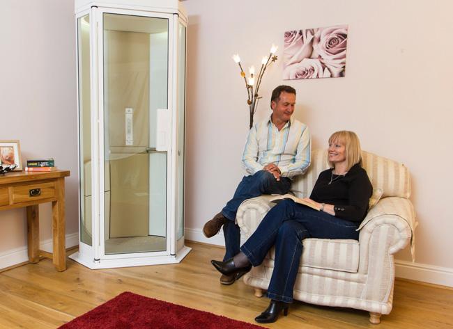 Élévateur vertical domestique - design élégant, finitions personnalisables, 250 kg -  Terry LifeStyle_1