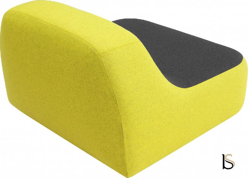 Fauteuil SAND - Softline - Felt Jaune 579_1
