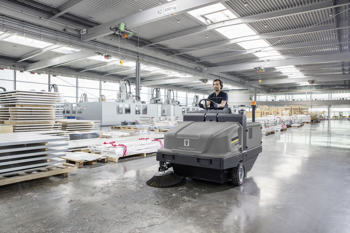 Km 120/250 R LPG Classic - Balayeuse autoportée à moteur GPL - Kärcher - Cuve 250L_1