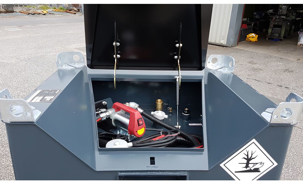 Réservoir en acier double paroi et aluminium simple paroi pour stockage de GNR