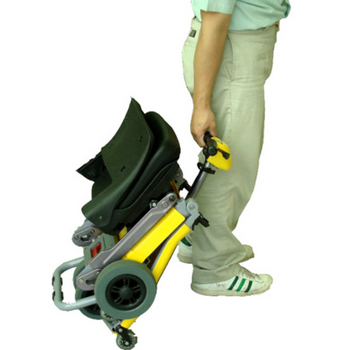 Scooter Luggie ultra compact et léger - pliable en moins de 30 secondes - autonomie 20 km - 4 roues_1