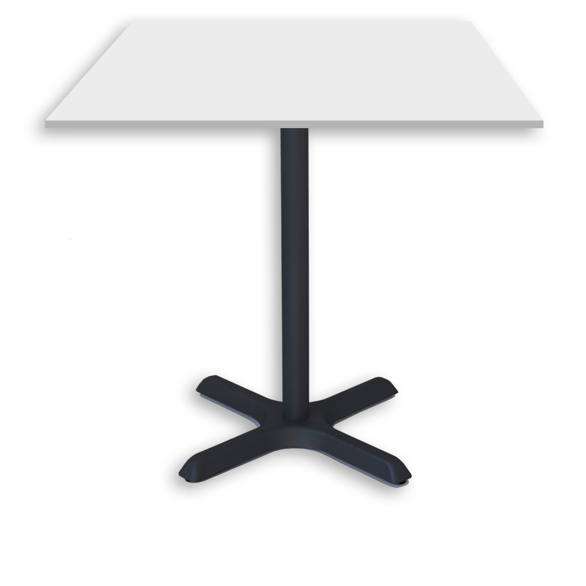 Table de restaurant Dina - robuste et personnalisable - piétement en fonte - plateaux sur mesure_1