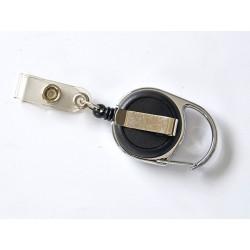Zip ceinture rond système mixte attache + clip ressort - Carabinier - Référence : ZIPcarerond_1