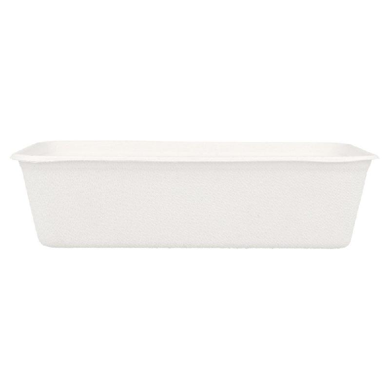 Barquette bagasse blanche 700cc 17,5x12x4,5cm - par 500_1