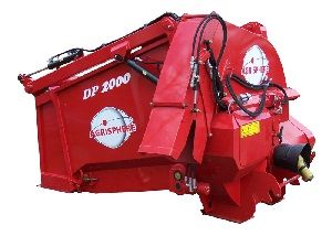 Dp 2000p - désileuse pailleuse - 3t atelier - portée 2.10m3 - démêleur mécanique ou hydraulique_1