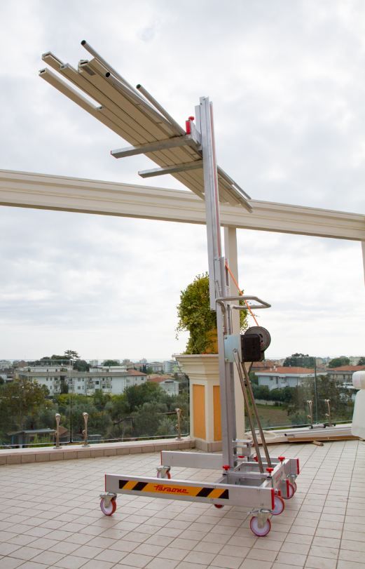 Élévateur de charge HW - Faraone - aluminium - capacité 200 kg - compact et léger_0