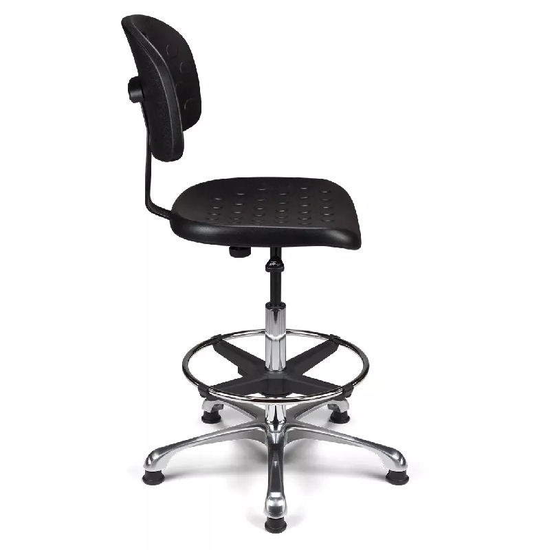 Siège technique polyuréthane avec repose-pieds So Salerne - Paire d'accoudoirs réglables sur 3 axes, Avec_1