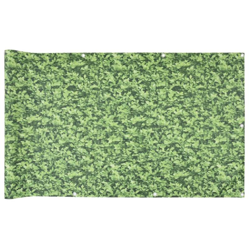 Vidaxl écran d'intimité de jardin aspect de plante vert 800x75 cm pvc 4005409_1
