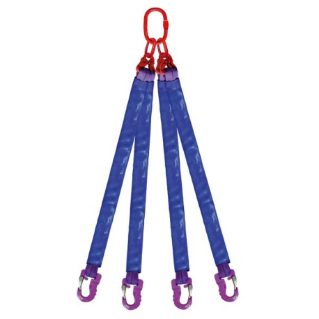 Elingue ronde textile multi-brins 4 brins Référence 4431_1