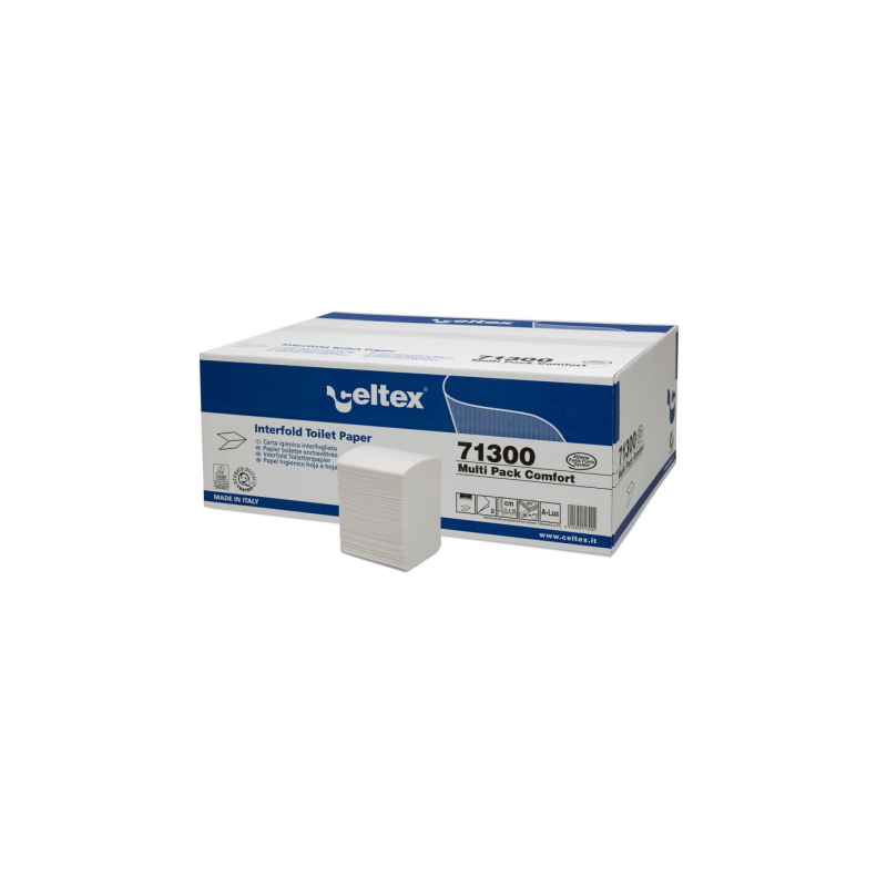 Papier toilette enchevetre 9000f 2plis laize 11cm pure ouate blanc ecolabel celtex (71125n)- carton de 9000f_1