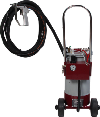 Sableuse pro de précision - Réservoir 10 litres sur roues - Compacte avec accessoires inclus_1