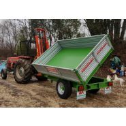 VCR40 P - Remorque agricole rabattable trilatérale Vendrame - Charge 5000 kg - PTAC 50 quintaux_1