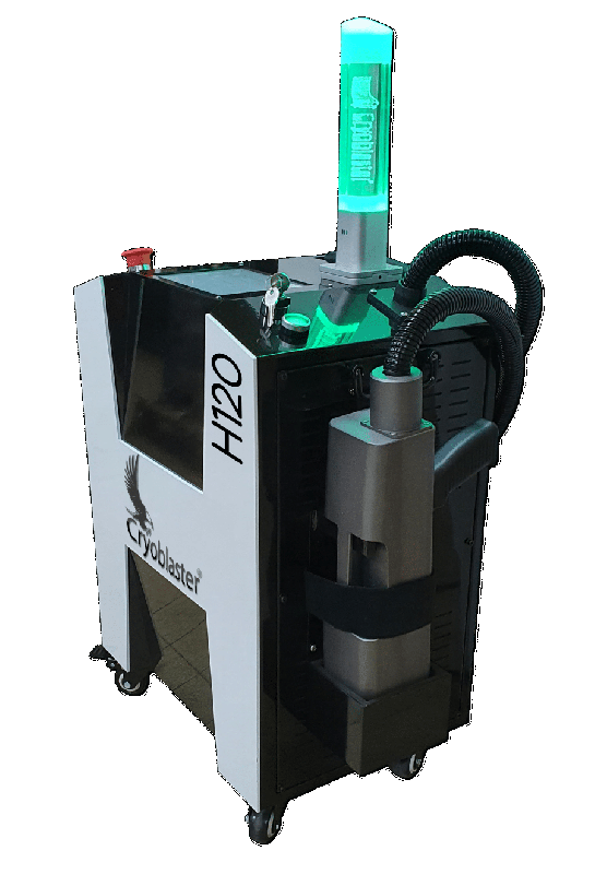 H120-décapeur laser-cryoblaster