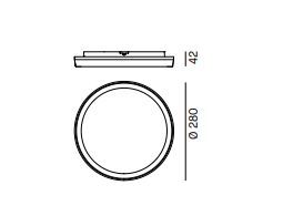 Hublot plafonnier rond 18 w - ip65- ik08_1