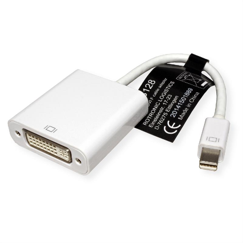 Roline adaptateur mini displayport-dvi, minidp m - dvi f_1