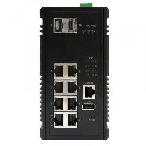 Switch PoE 10Gb - 8 ports 1Gb RJ45 PoE+ et 2 SFP 10Gb managés - Référence: IS10GPOEMP0802X_1