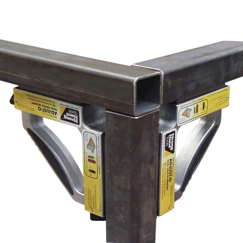 Equerre magnétique avec double interrupteur On/Off - Force 120 kg_1